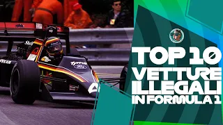 TOP 10 VETTURE ILLEGALI (ma geniali) IN FORMULA 1 🚫