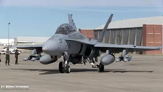 F/A-18 Super Hornet Hi Speed Low Level Maneuvers & With Amazing Sound