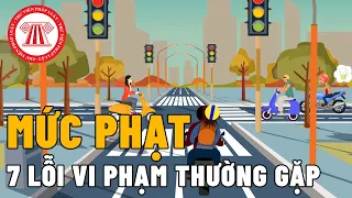 Mức phạt 7 Lỗi Vi Phạm Thường Gặp Với Xe Máy | TVPL