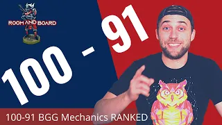 Top 100 Board Game Mechanics RANKED (100-91)