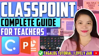 CLASSPOINT COMPLETE GUIDE FOR TEACHERS (Tagalog Tutorial) | Lovely Jan