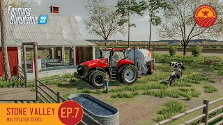 Farm Work On Stone Valley | FS22 Multiplayer Ep.7