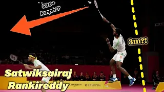 Fastest Smashers in Badminton - Satwiksairaj Rankireddy | Smash Compilation