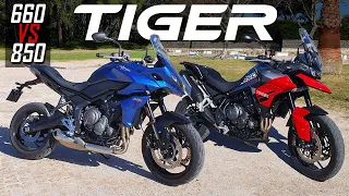 Triumph Tiger 660 VS Tiger 850 - Which is Best?