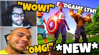 Streamers React to *NEW* "Fortnite x Avengers "ENDGAME" LTM (Fortnite Funny Moments and Highlights)