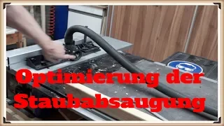 Basteltag 6 | Staubabsaugung an der Scheppach HF 50 optimiert | Gedanken zur iPhone Ladestation