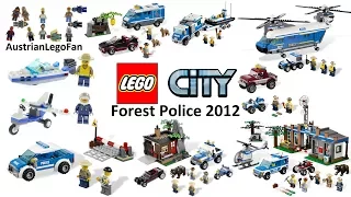 All Lego City Forest Police Sets 2012 - Lego Speed Build Review