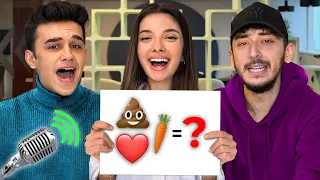 EMOJİLERLE ŞARKI TAHMİN ETME CHALLENGE ?! @AhmetCanDundar  @merteren1