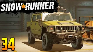 Прохождение SnowRunner #34 | СПЕЦВЫПУСК: Экспедиция за Hummer H2
