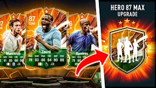 I Opened 25 x 87 Max Hero Upgrade Packs in EA FC 24!