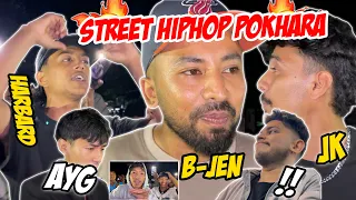 Street Hiphop Pokhara || 2023 || Halanchowk @BibashJk. @harbardmusic @AYG. @tntsuraz Part -1