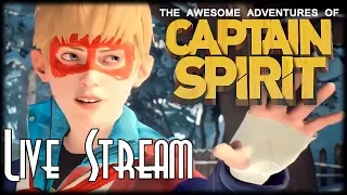 Let's Blindly Stream The Awesome Adventures of Captain Spirit! - Full Playthrough and Extras