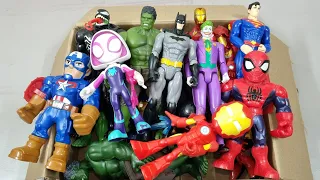 IRONMAN VS HULK VS SPIDERMAN VS CAPTAIN AMERICA VS THANOS VS VENOM SUPERHERO AVENGERS UNBOXING