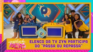 A TV Zyn invadiu o "Passa ou Repassa" do Domingo Legal | Cozynhando Ideias