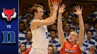 Duke vs. Marist Men's Basketball Highlights (2016-17)