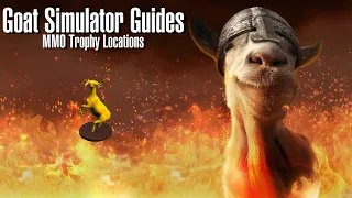 Goat MMO Simulator - All 20 Golden Goat Trophies Locations