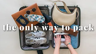 Minimal Travel Capsule | pack with me for 2 weeks in a carry-on only! ✈️