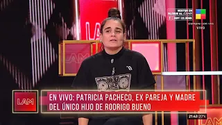 En vivo PATRICIA PACHECO, la EX PAREJA y MADRE del HIJO de RODRIGO BUENO