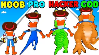 Monster Catch Run in NOOB vs PRO vs HACKER vs GOD