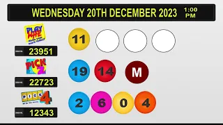 Nlcb Draw Results Wednesday 20th December 2023