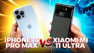 iPHONE 13 PRO MAX vs XIAOMI Mi 11 ULTRA! Qual é o MELHOR? Comparativo!