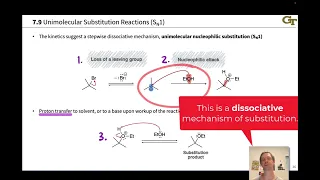Unimolecular Nucleophilic Substitution (SN1) Reactions