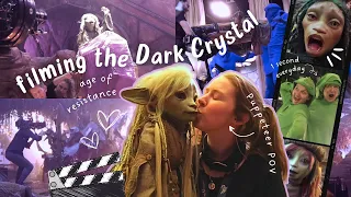 I filmed 1 second everyday while shooting the Dark Crystal: Age of Resistance ~ Deet's Puppeteer POV