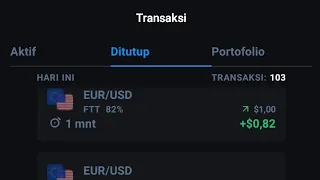 LIVE🔴Trading ftt di olymtrade $10 to $53 || Part 1