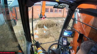 Hitachi ZX150-7 with Rototilt, going deep part I💪😃