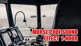 Morse Code Sound Effect 🎧 1-Hour Morse Code Sounds