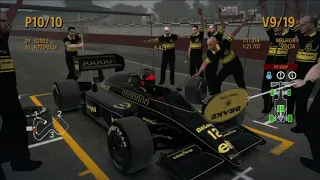 F1 2013 CLASSICS-EMERSON FITTIPALDI LOTUS 98T/BRANDS HATCH/GAMEPLAY PS3