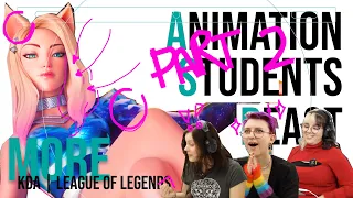 Animation Students React to: KDA - More | League of Legends