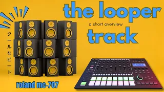 MC-707 tutorial: the looper track