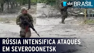 Guerra na Ucrânia: Rússia intensifica ataques à cidade de Severodonetsk | SBT Brasil (30/05/22)