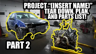 MK4 1.8t Project car is ready for upgrades. Pt. 2