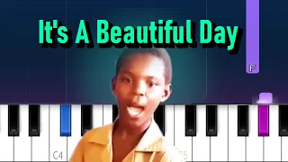 TRINIX x Rushawn - It’s A Beautiful Day (Piano tutorial)