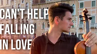 Can't help falling in love violin cover in Venice, Italy