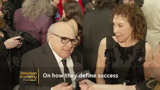 Danny DeVito and Rhea Perlman at the 75th Primetime Emmys - TelevisionAcademy.com/Interviews