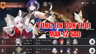 Honkai Star Rail: Clara, Dr Ratio - Kể Chuyện Hư Cấu 2.1 - Tung Tin Đồn Thổi Max 12 Sao (Full Auto)