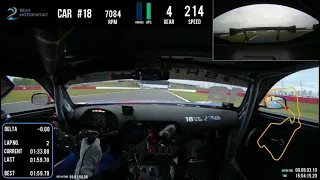 2024 British GT Silverstone Qualifying Lap Mercedes AMG GT3