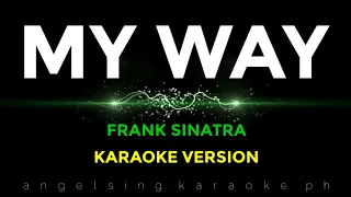 MY WAY Frank Sinatra | Karaoke Version