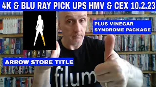 4K & Blu Ray pick ups & an amazing Vinegar Syndrome package!