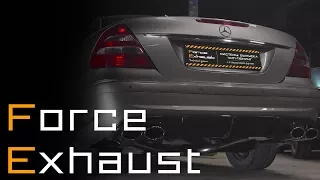 Mercedes-Benz E320 v6 3.2L by "Force Exhaust"