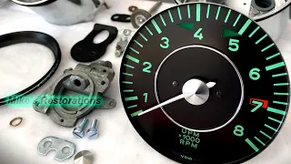 VDO Porsche Gauge Set Restoration Part -1/ Video 66