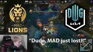 LS + Nemesis Can't Believe MAD Throwing Huge Lead At Baron!!! MAD vs DK Game 2