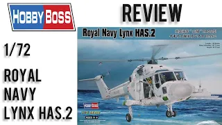 Royal Navy Lynx HAS.2 Hobby Boss 1/72 - обзор/review