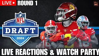 2024 NFL Draft Round 1 Live Reactions & Watch Party