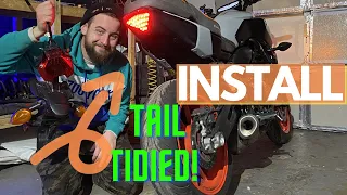 MOTODYNAMIC INTEGRATED TAIL LIGHT | 2019 MT07 INSTALL