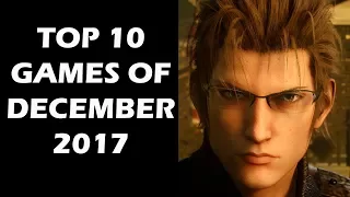 Top 10 Games of December 2017 To Look Forward To [PS4, SWITCH, PC, XBOX ONE]