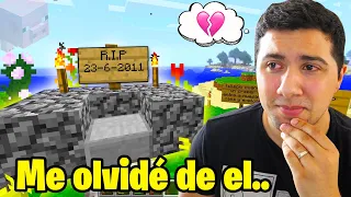 Entré a mi antiguo mundo de Minecraft de hace 10 años.. (2012)